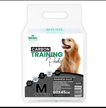 Basil Carbon Training Dog Pads - 60 x 45 cm